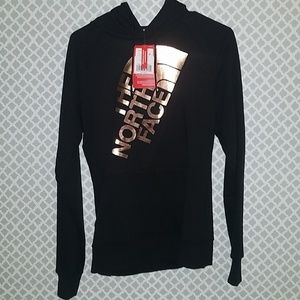 Black The North Face Hoddie